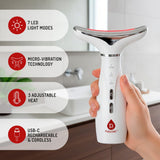 Pursonic 7 Color LED Light Therapy Neck And Face Device