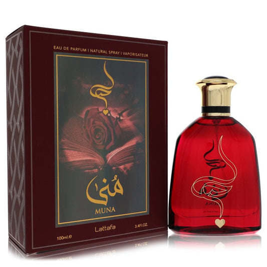 Lattafa Muna by Lattafa Eau De Parfum Spray
