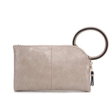 Simone Textured Wristlet