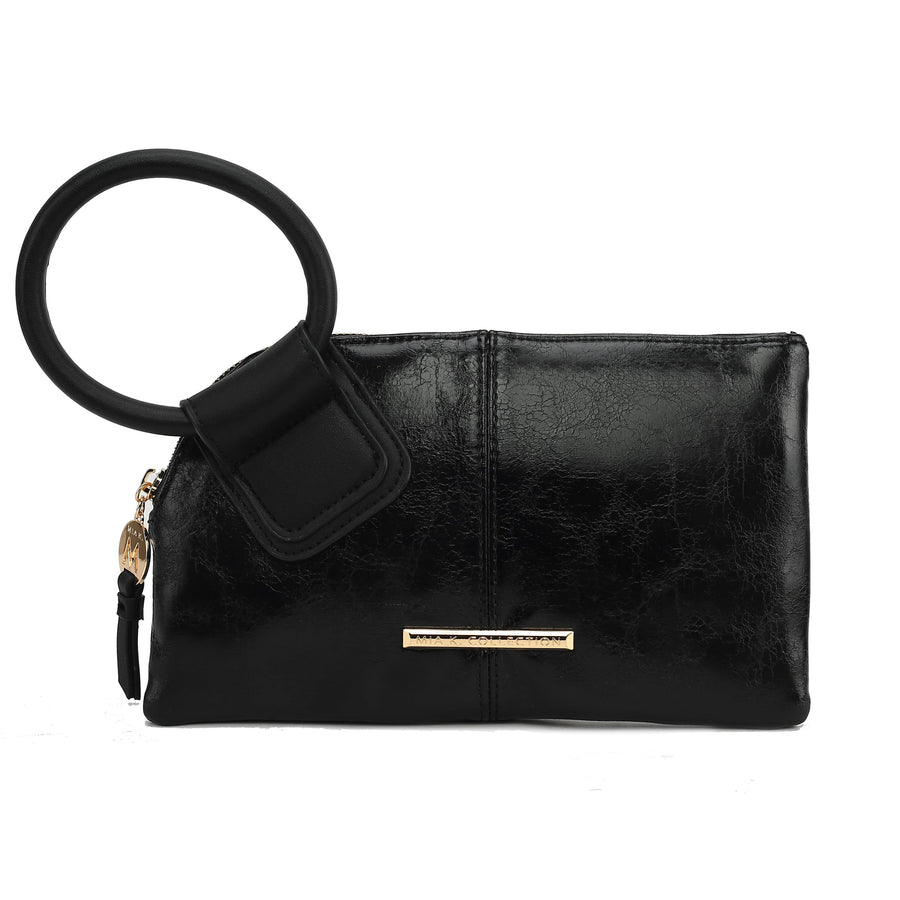 Simone Textured Wristlet