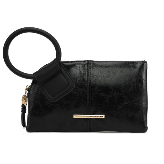Simone Textured Wristlet