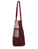 Vallie Colorblock Tote Bag Set