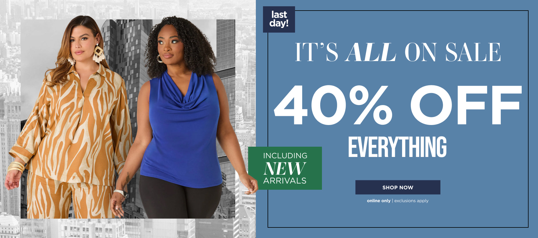40% off Everything