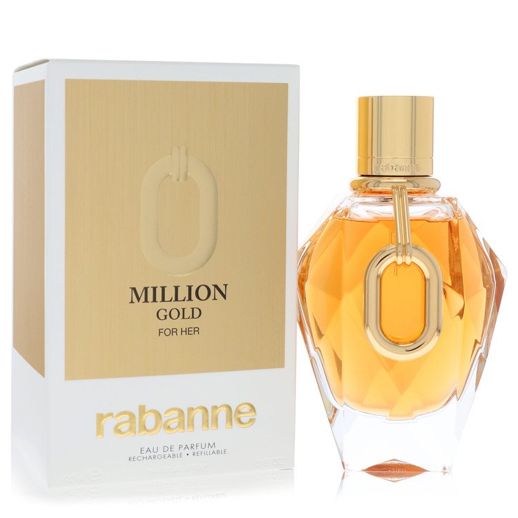 Paco Rabanne Million Gold by Paco Rabanne Eau De Parfum Refillable Spray