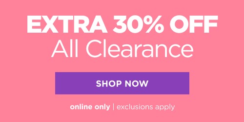 30% off Clearance