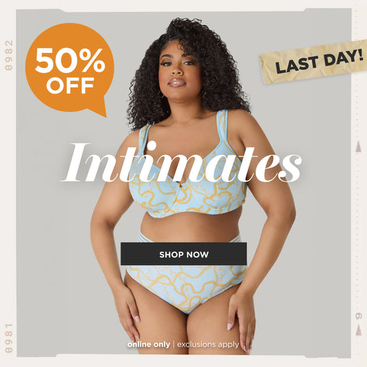 50% off Intimates