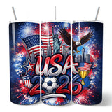 USA 2026 Soccer Cup Global Championship 20oz Tumbler