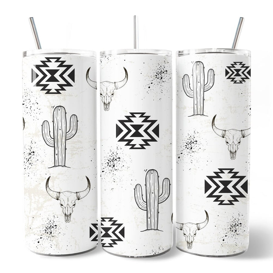 Western Print 20oz Tumbler
