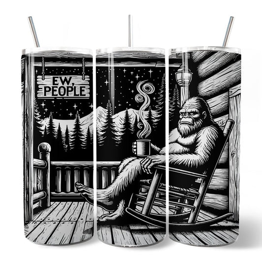 Bigfoot Cabin Life 20oz Tumbler