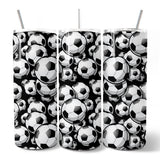 Soccer Ball 20oz Tumbler