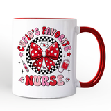 Cupids Favorite Nurse Mug