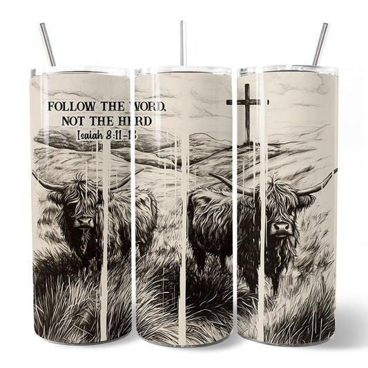 Follow The Word 20oz Tumbler