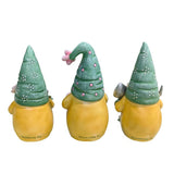 Set of Three Gardening Gnome Figurines