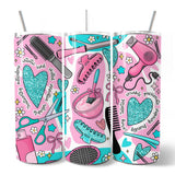 Hair Stylist Beauty Print 20oz Tumbler