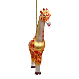 Giraffe Glass Ornament