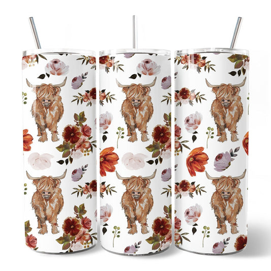 Highland Cow 20oz Tumbler
