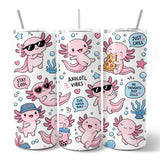 Axolotl Vibes 20oz Tumbler