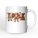 Pumpkin Teacher Ceramic Mug