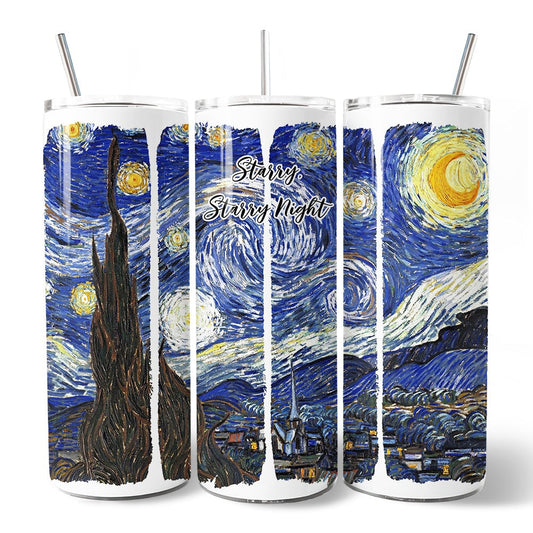 Vincent Van Gogh Starry Night 20oz Tumbler