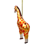 Giraffe Glass Ornament