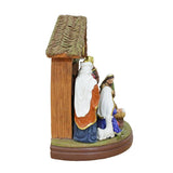 Radiant Nativity Scene Figurine