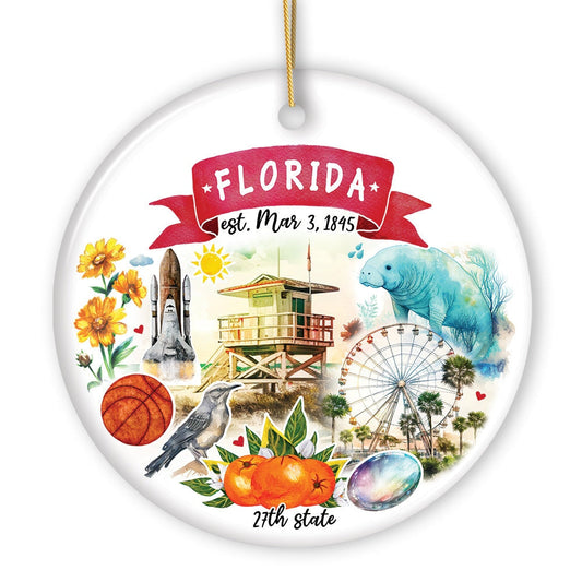 Florida State Ornament