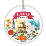 Florida State Ornament