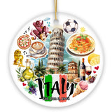 Ceramic Italy Ornament