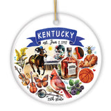 Kentucky State Ornament