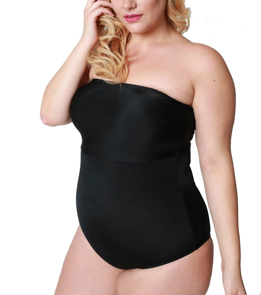 InstantFigure Bandeau Shapewear Bodysuit