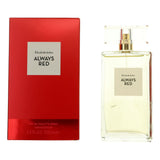 Elizabeth Arden Always Red Eau De Toilette Spray for Women 3.3 Oz