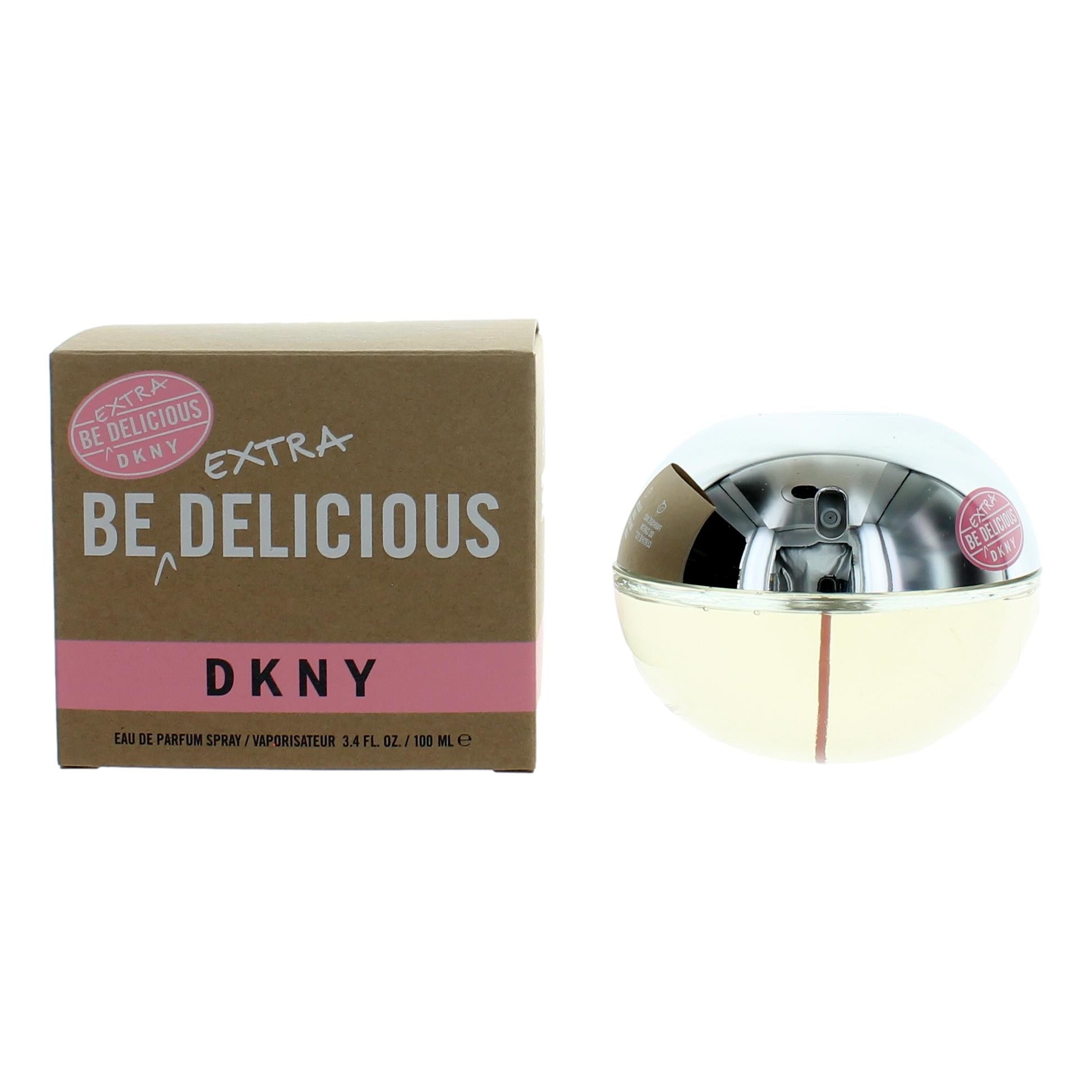 DKNY Be Extra Delicious Eau De Parfum Spray for Women 3.4 Oz