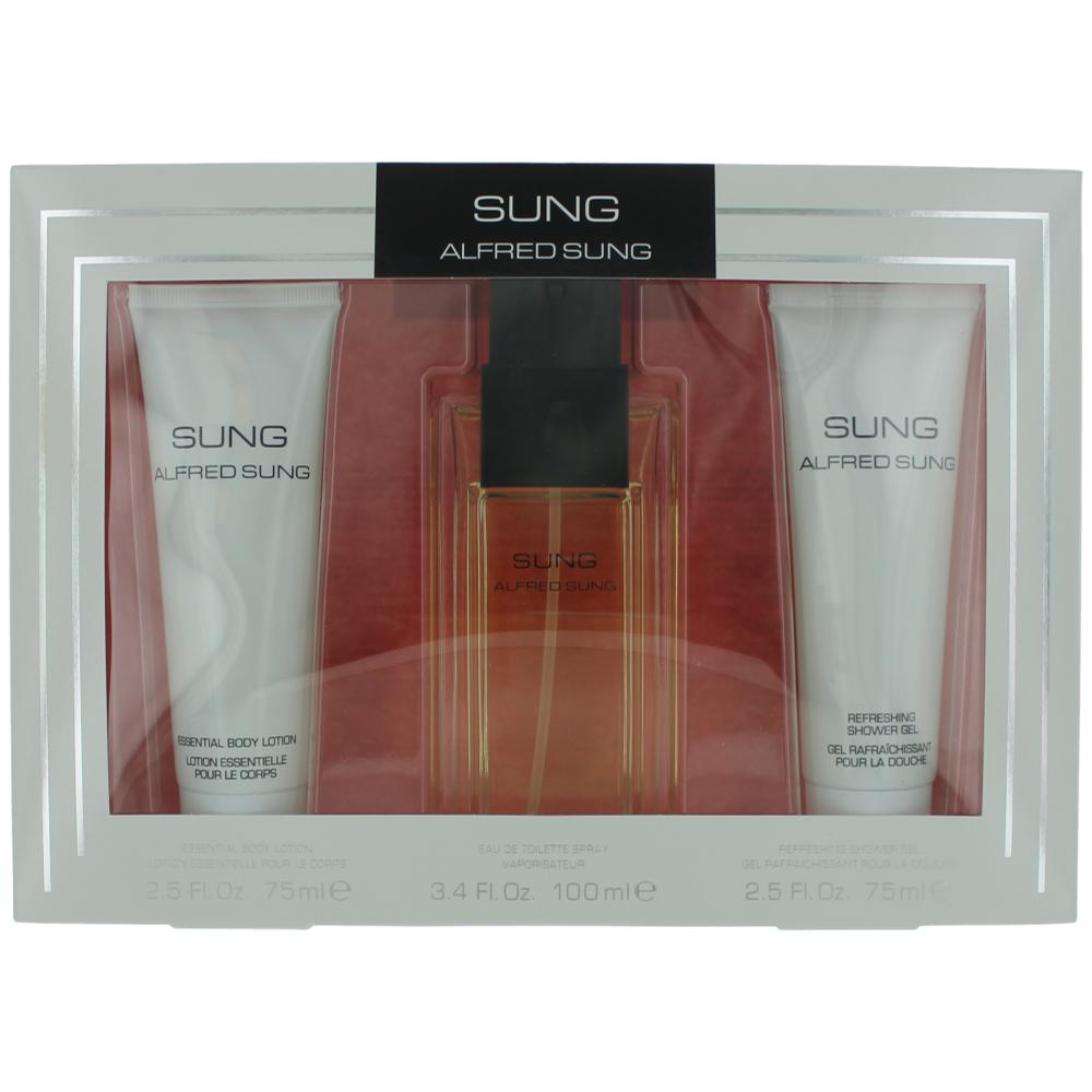 Alfred Sung Women 3Pc Gift Set