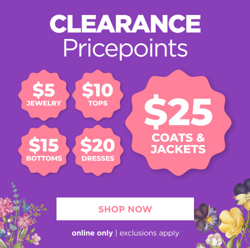 $5 and up Clearance Price Points