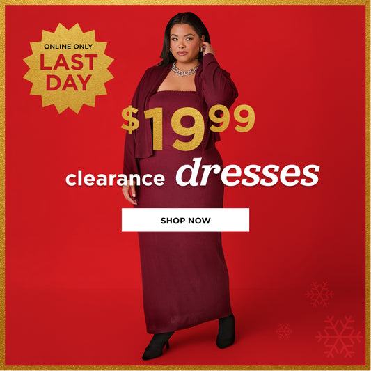 Online only. $19.99 clearance dresses