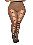 Dreamgirl Cutout Fishnet Stockings
