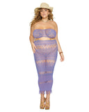 Dreamgirl Cutout Tassel Gown
