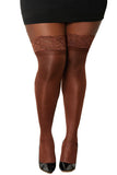 Dreamgirl Lace Trimmed Thigh Highs