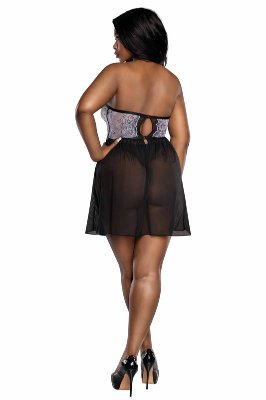 Dreamgirl Onyx Babydoll
