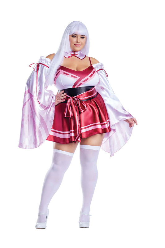 Dreamgirl Sakura Shrine Maiden Halloween Costume
