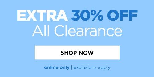 Extra 30% off Clearance