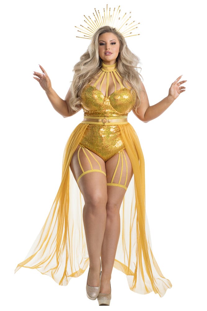 Plus Size Rising Sun Beauty Halloween Costume