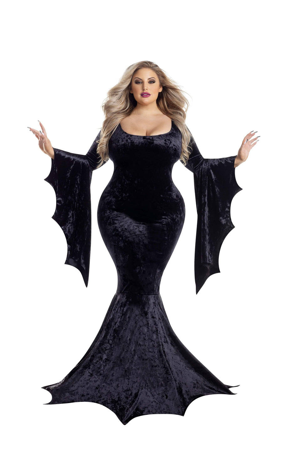 Plus Size Vamp Dress Halloween Costume