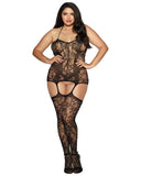 Dreamgirl Lace Garter Dress
