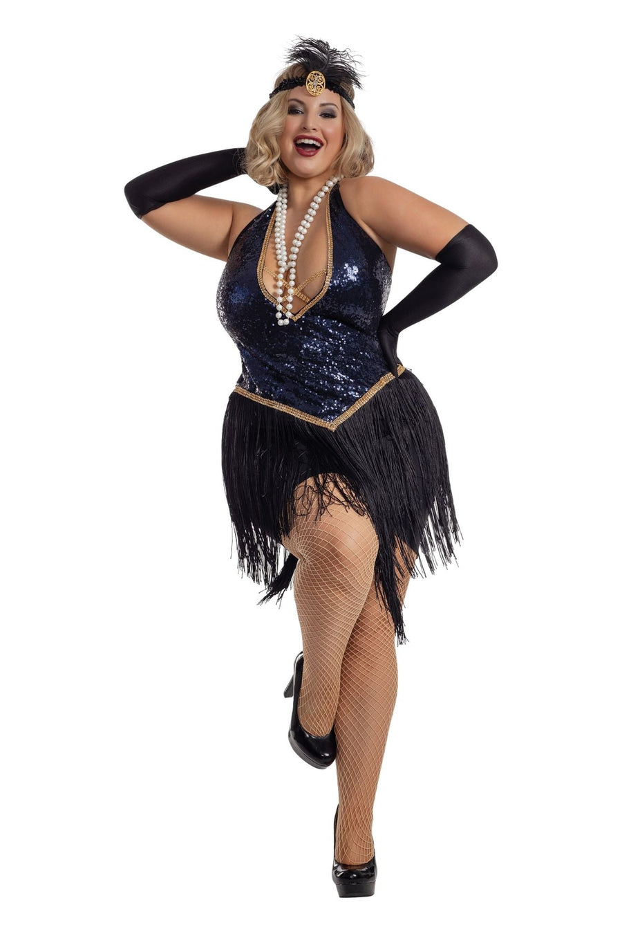 Plus Size Jazzy Jezebel Halloween Costume