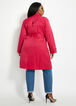 Belted Double-Breasted Trench Coat, Cerise image number 1
