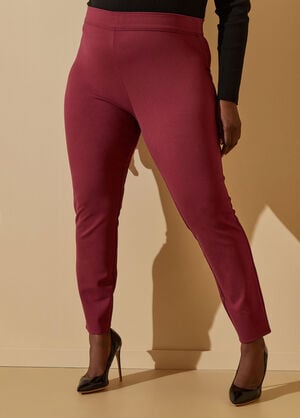 Flawless Fit Pull On Leggings, Rhododendron image number 0