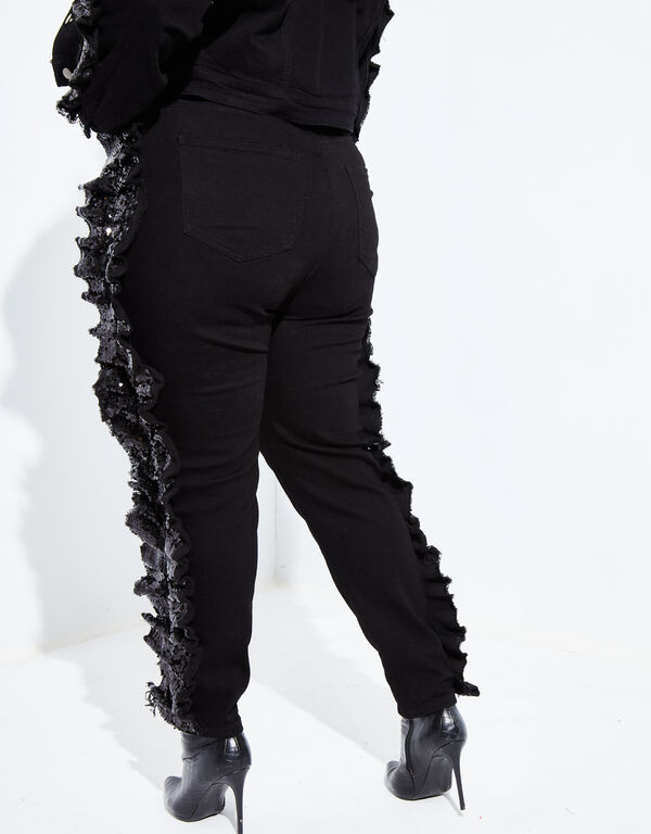 The Alia Skinny Jeans, Black image number 1