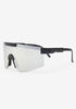 Shield Rimless Tinted Sunglasses, Silver image number 1