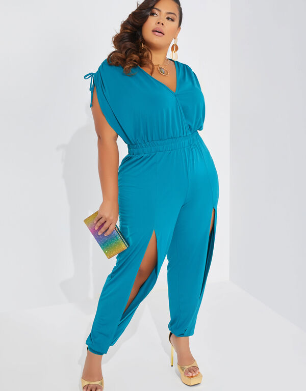 The Addilyn Jumpsuit, Teal image number 0